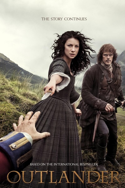 binge_outlanderposter outlander on lightbox