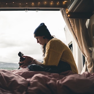 roadtrip photography camping in summer