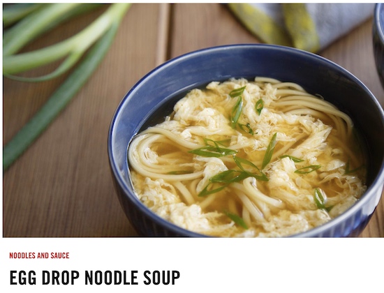 egg drop noodle soup