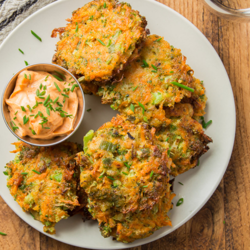 Vegetable Fritters Her World