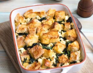 Spinach and feta bake recipe